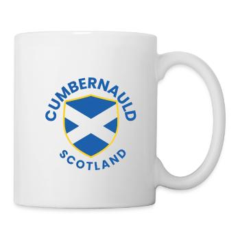 Cumbernauld Scotland Shield - Mug - white - Right