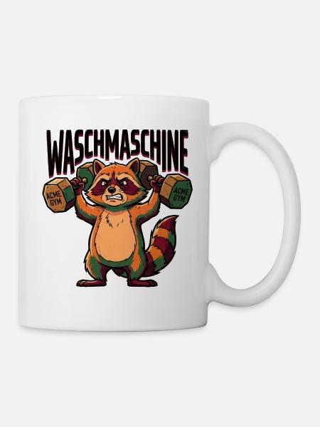 Waschmaschine - Tasse - Weiß