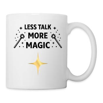 Less Talk More Magic – Spell Spell Shirt - Mug - white - Right
