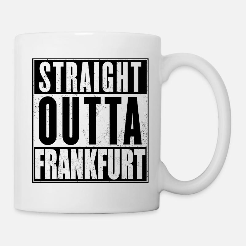 Straight Outta Frankfurt White - Mug - white