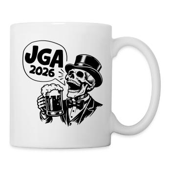 Jga 2026 Bachelor Party Skull - Mug - white - Right