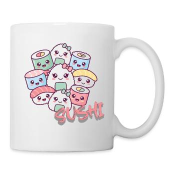 Kawaii Sushi Parade - Mug - white - Right