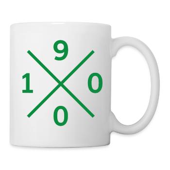 1900 Mönchengladbach Fan Hoodie, T-Shirt, Kissen - Tasse - Weiß - Rechts
