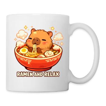 Ramen and Relax - Tasse - Weiß - Rechts
