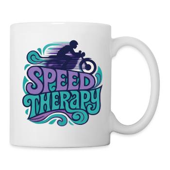 Speed Therapy - Motorcycle - Mug - white - Right