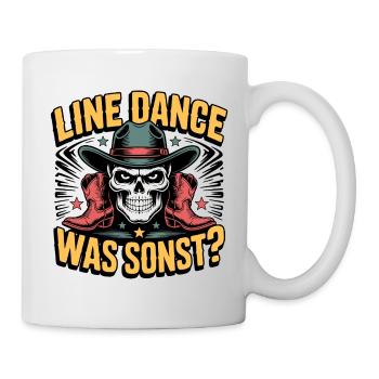 Line Dance Skeleton Western Shirt - Mug - white - Right