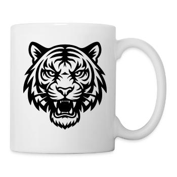 Tiger - Wild animals - Mug - white - Right