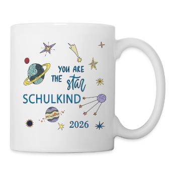  Schulkind 2026 - Tasse - Weiß - Rechts