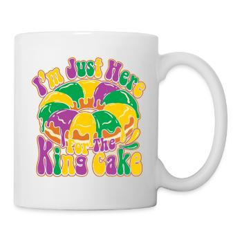 King Cake Mardi Gras - Mug blanc - blanc - Droite