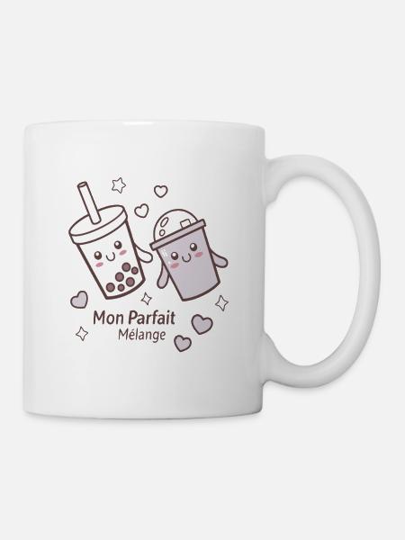 Boba Amis: Mélange Parfait - Mug blanc - blanc