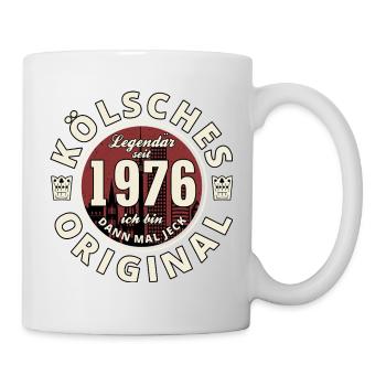 50th Birthday 2026 Cologne Original Born 1976 - Mug - white - Right