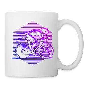 Vélo de route parfait pour tous les vélos de route - Mug blanc - blanc - Droite