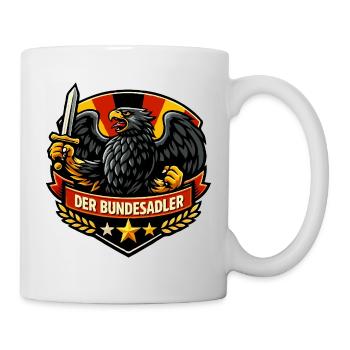 Bundesadler Coat of Arms - Mug - white - Right