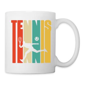 Ich kann nicht, ich habe kein Tennis. - Tasse - Weiß - Rechts