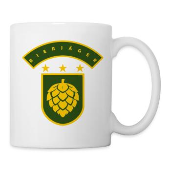 Bierjäger - Mug - white - Right