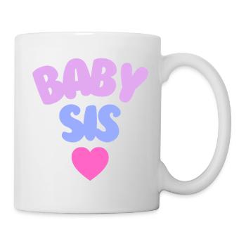 Baby Sis Love - Tasse - Weiß - Rechts