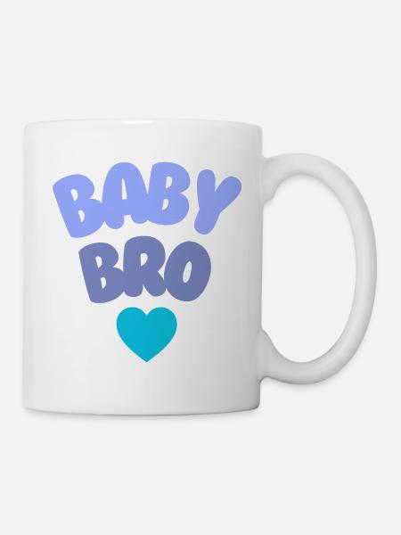 Baby Bro Love - Tasse - Weiß