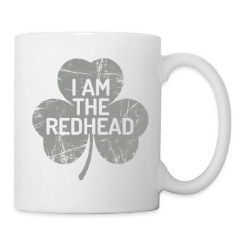 Je suis la fierté du trèfle rouquin - Mug blanc - blanc - Droite