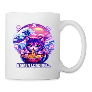 Ramen Cat Cyber gaming - Mug - white - Right