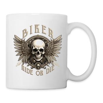 biker - Mug - white - Right