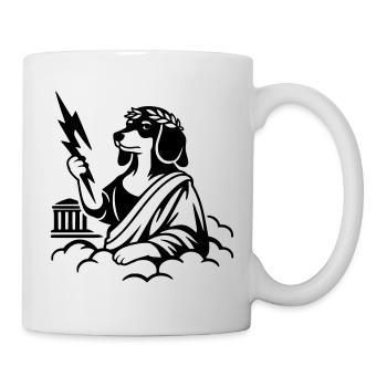 Zeus Wursto's Dachshund - Mug - white - Right