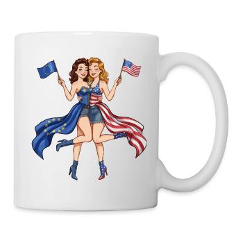 Friends of Europe and America - Mug - white - Right