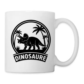 Dinosaurier2 - Tasse - Weiß - Rechts