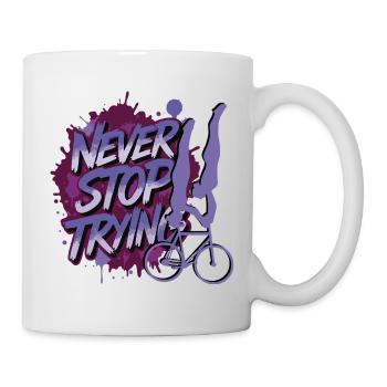 Artistic cycling, artistic cycling, indoor cycling - Mug - white - Right