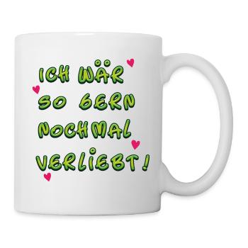 Amoureux - Mug blanc - blanc - Droite
