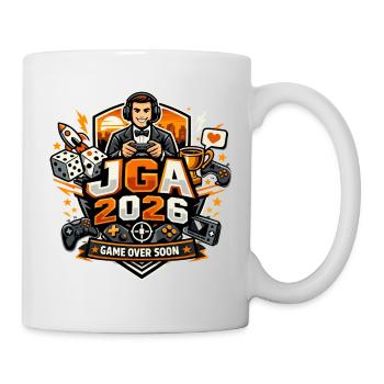 JGA 2026 Gamer Game Over Lustig - Tasse - Weiß - Rechts