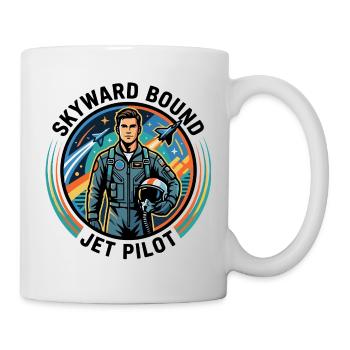 Jet Pilot Logo - Mug - white - Right