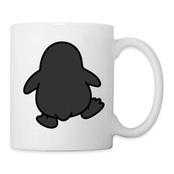 Promenade de la Promenade de la Promenade des Pingouins - Mug blanc - blanc - Droite
