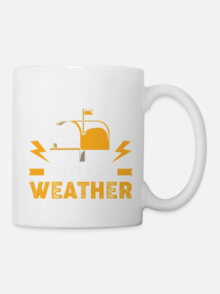 Post Poststempel - Tasse - Weiß