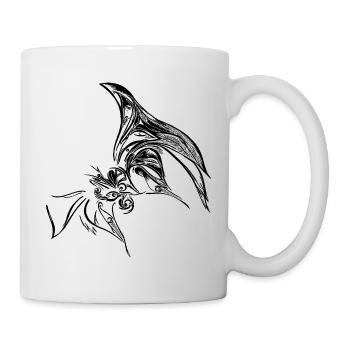 Creative Butterfly - Tasse - Weiß - Rechts