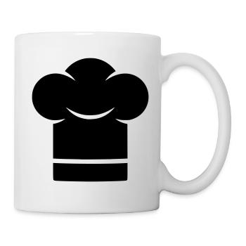 Chef's Hat Chef Hat Silhouette - Mug - white - Right