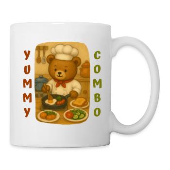 Bear Cook - Mug - white - Right