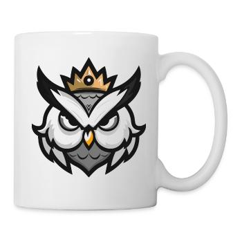 Owl Head Crown - Mug - white - Right