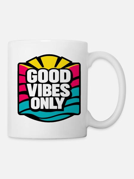 Nur gute Stimmung... - Mug - white