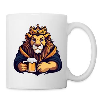 Lion Beer King - Mug - white - Right