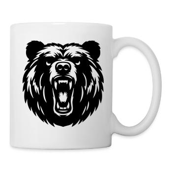 Russian Grizzly Bear – Strong Motive! - Mug - white - Right