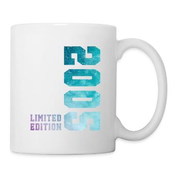 2005 Limited Edition 21 Jahre Jubiläum - Tasse - Weiß - Rechts