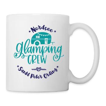 Sankt Peter Ording Camping Glamping Crew Nordsee - Mug - white - Right