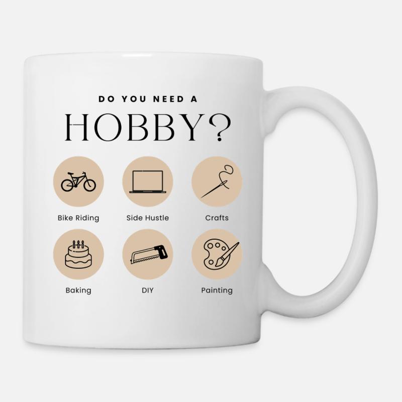 Hobby Mode On - Mug blanc - blanc
