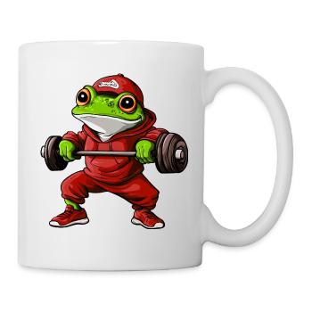 Entraîneur sportif Frog - Mug blanc - blanc - Droite