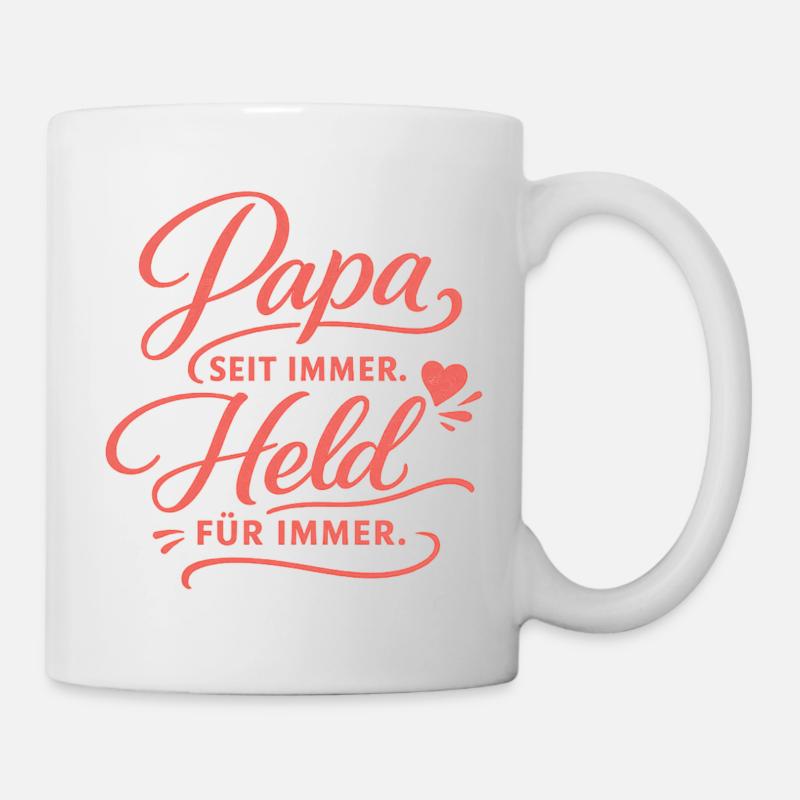 Dad Hero Forever – Father's Day Gift - Mug - white