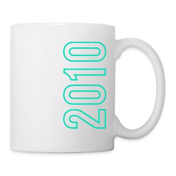 16 Geburtstag Geschenk 2010 Junge Endlich 16 - Tasse - Weiß - Rechts