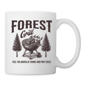 Forest Grill Holzaromen - Tasse - Weiß - Rechts