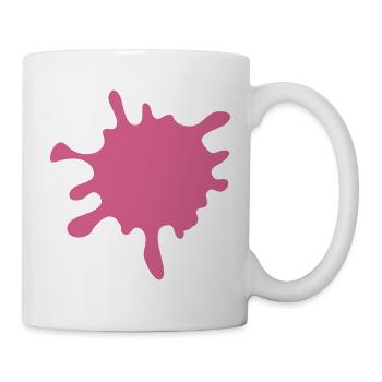 Pink Paint Splash - Mug - white - Right