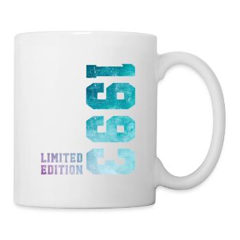 1993 Édition Limitée 33 ans anniversaire - Mug blanc - blanc - Droite