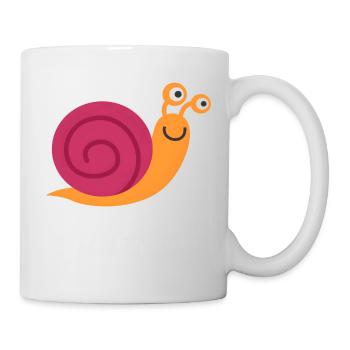 Little Explorer: Süße Schnecke für kleine Entdecke - Tasse - Weiß - Rechts